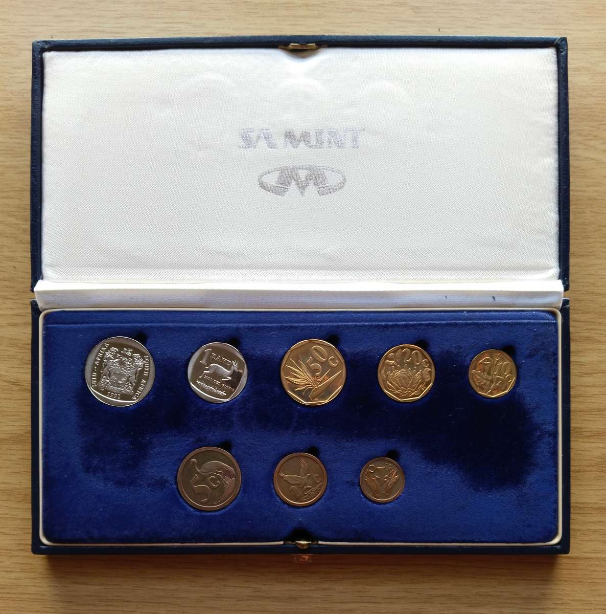 South Africa 1992 Proof Set.