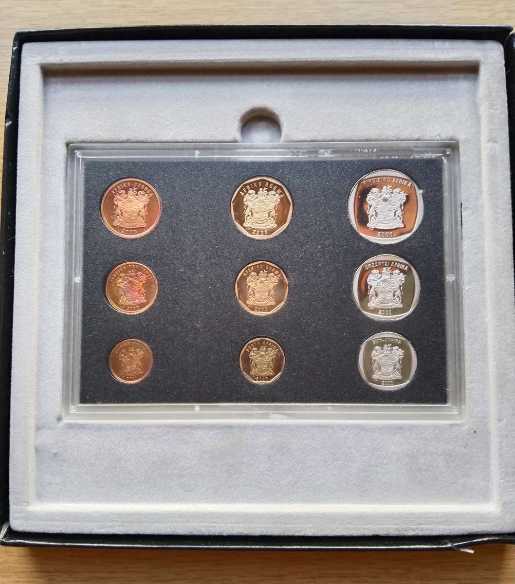 South Africa 2000 Proof Set.