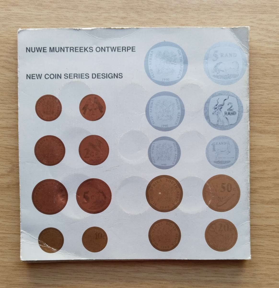 South Africa new coin series proof set.