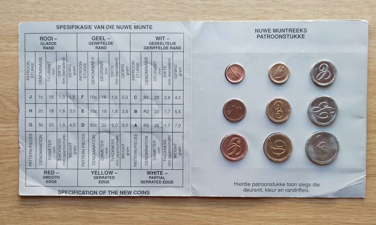 South Africa new coin series proof set.