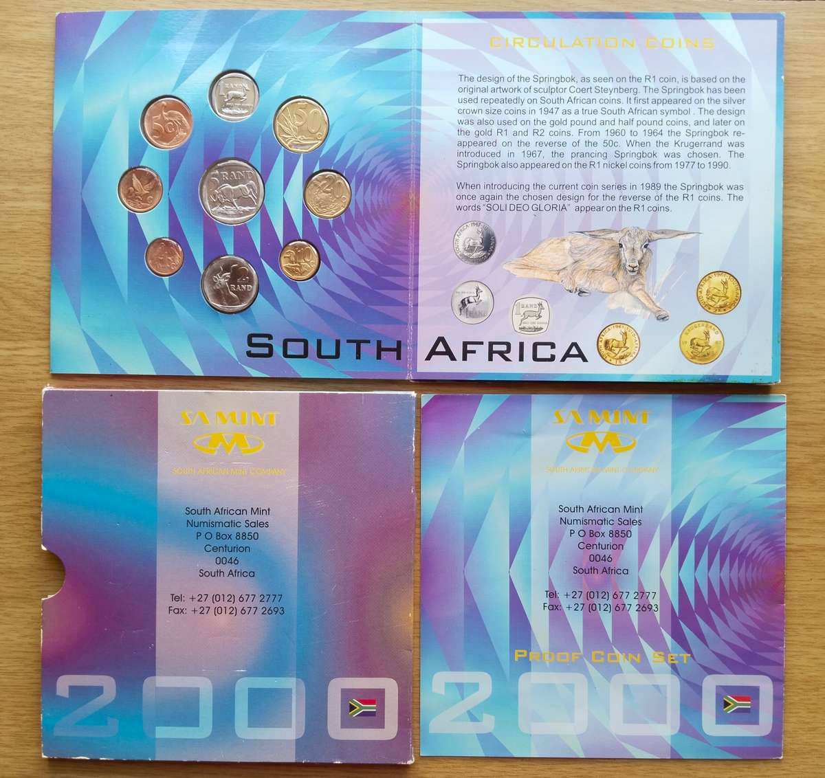 South Africa 2000 UNC Mint Pack.