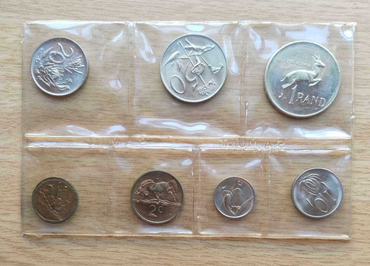 South Africa 1982 UNC Pack coin set.