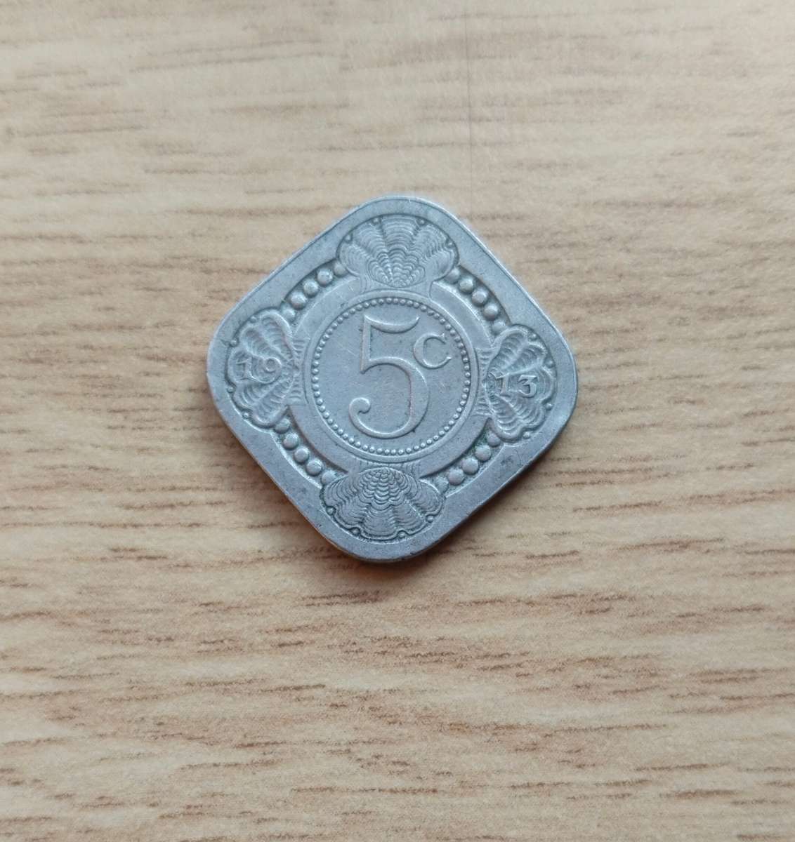 Nederland 1913 ( 5 Cent). Beautiful coin.