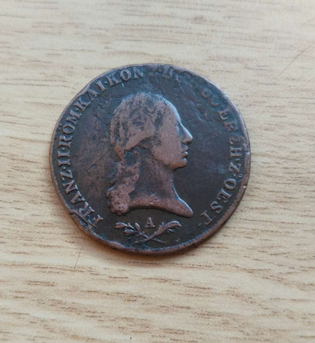 Austria 1800A Emperor Franz 11 Hapsburg 6 Kreuzer