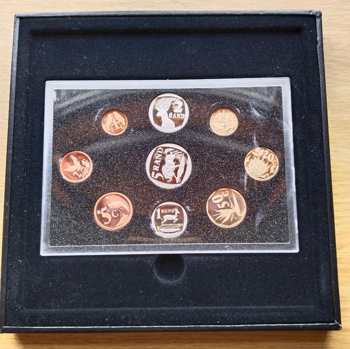 South Africa 1994 Proof Coin set.