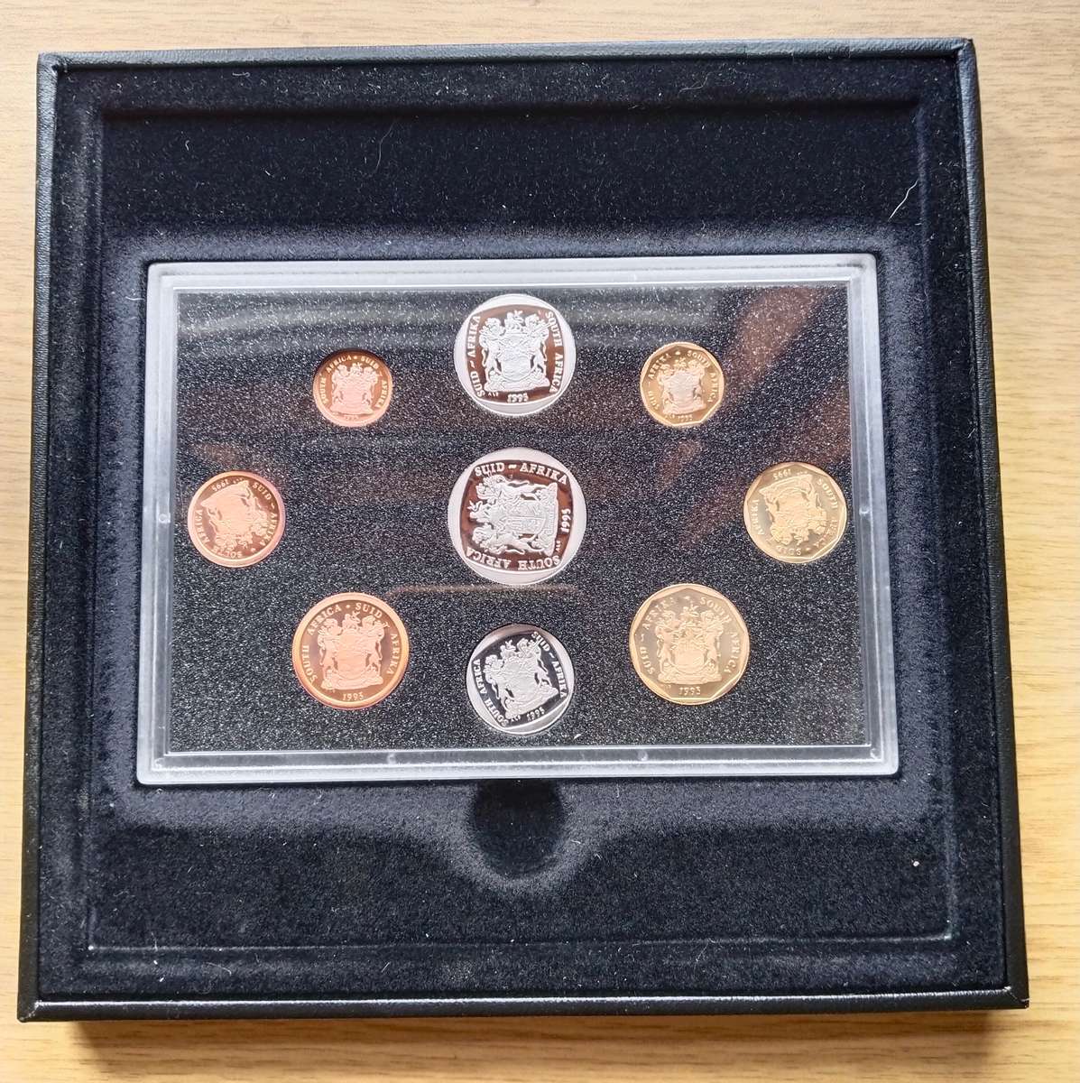 South Africa 1995 Proof Coin set.