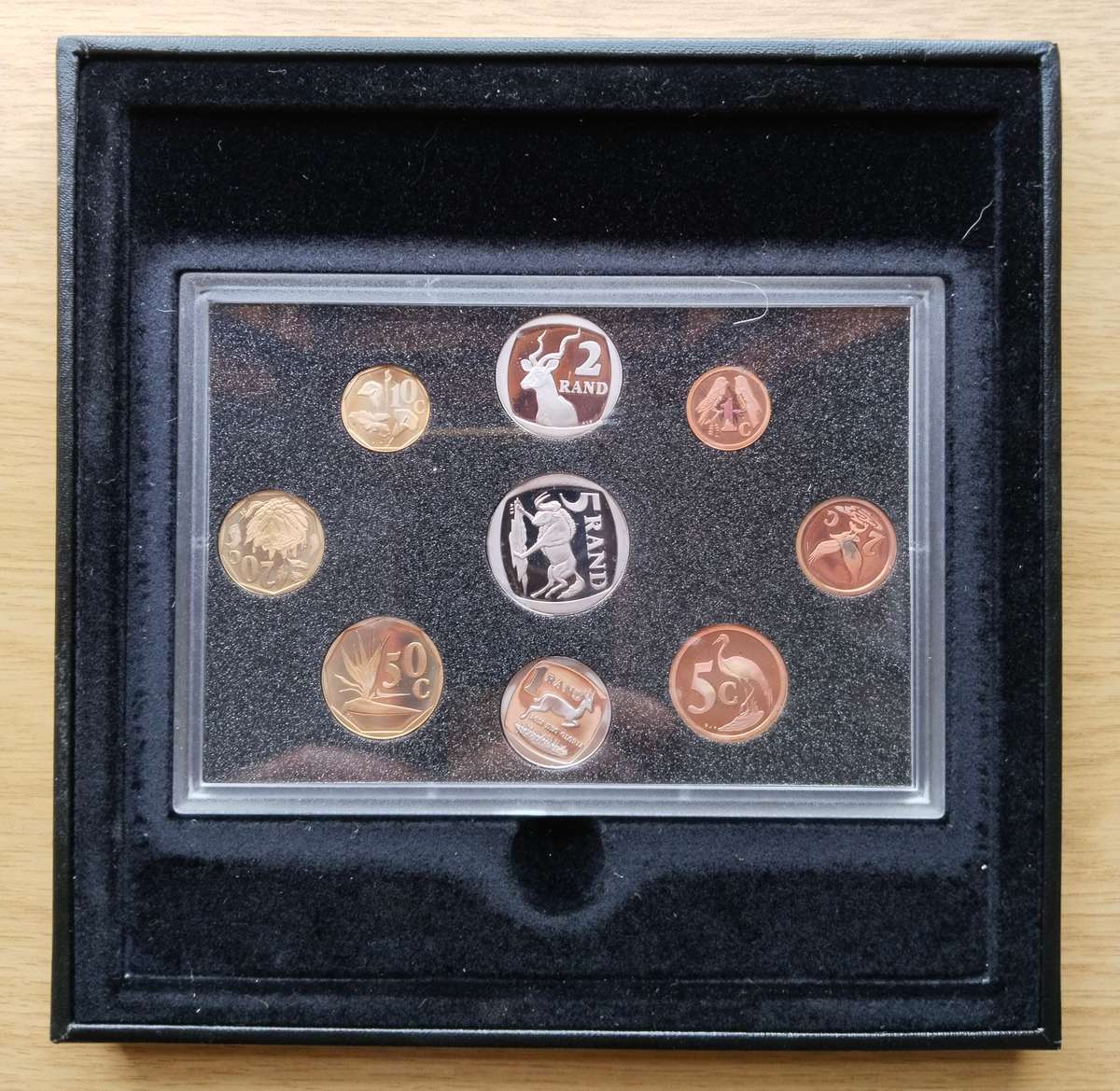 South Africa 1995 Proof Coin set.