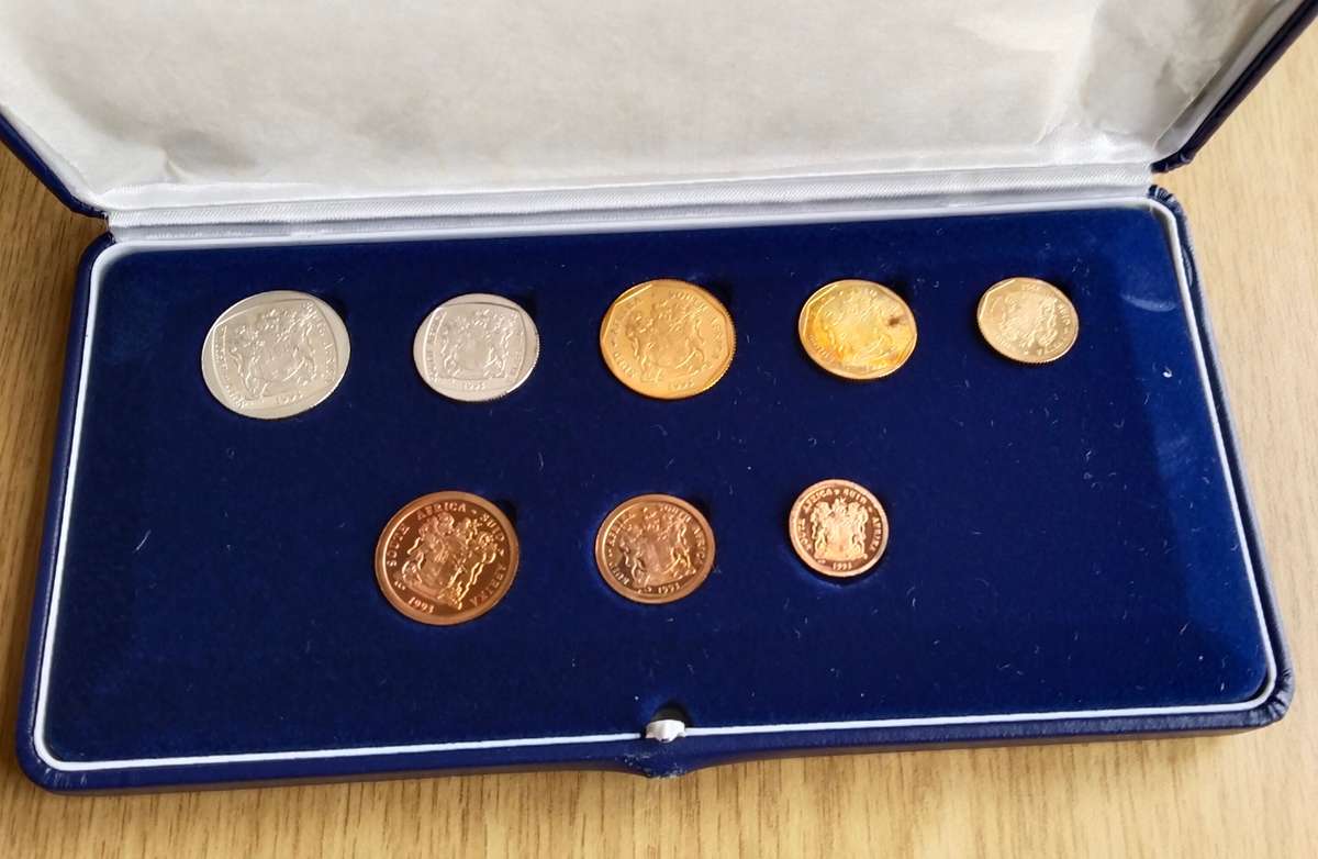 South Africa 1993 Proof Coin set.