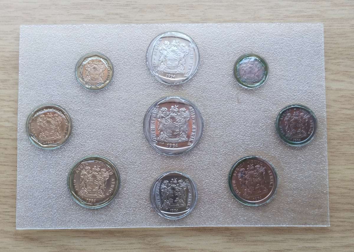 South Africa 1994 UNC Mint Pack.