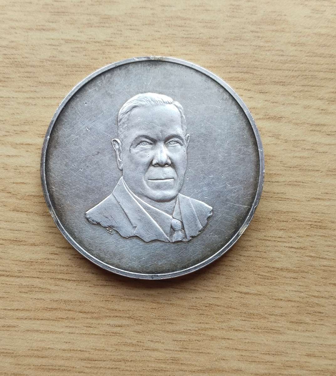 SABRA 1948-1973 Silver Commemorative Medal. 39.56 grams.