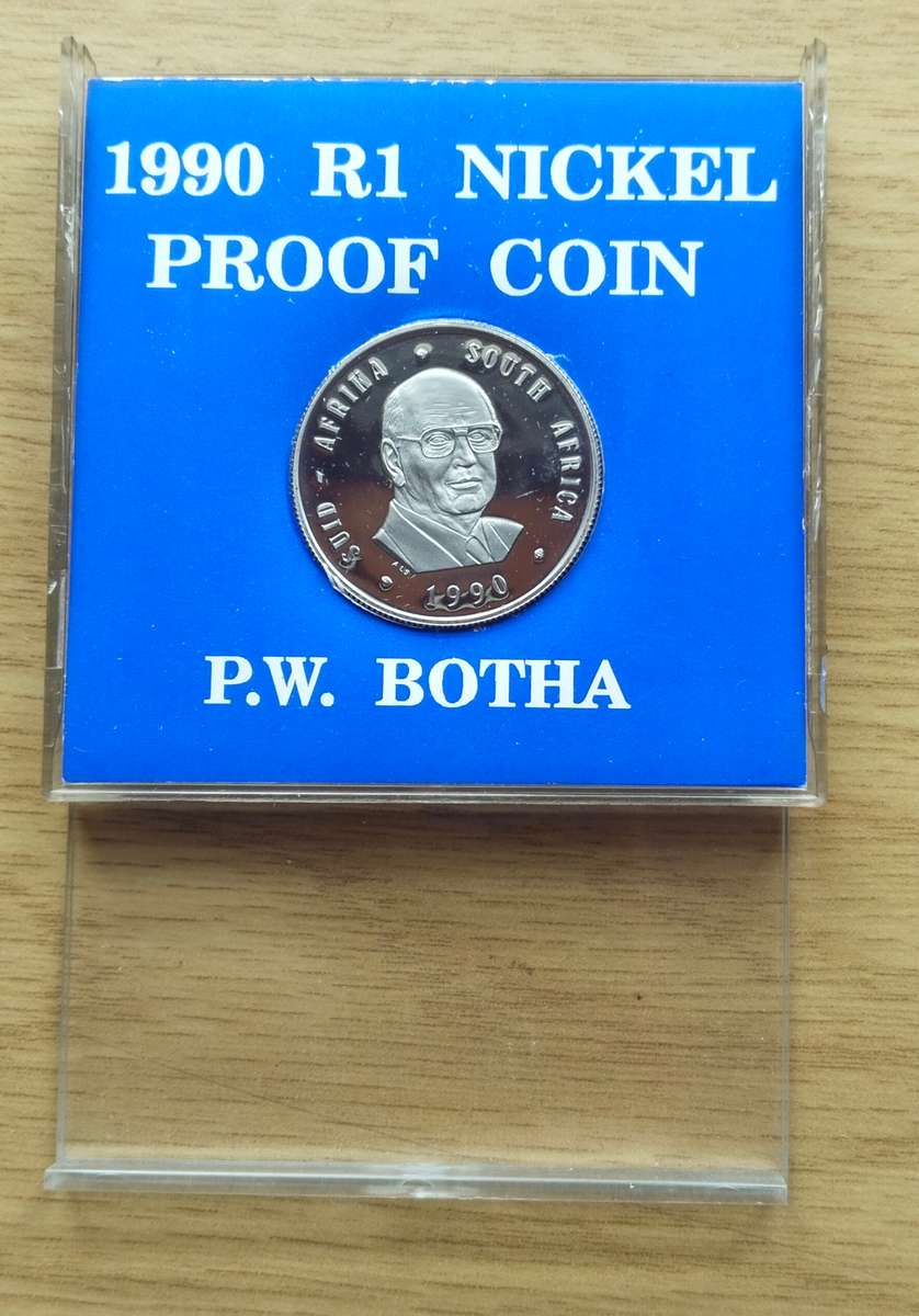 South Africa 1990 P.W. Botha Proof R1