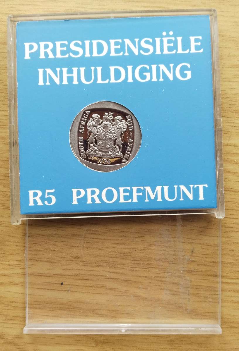 South Africa 1994 Proof Inauguration R5