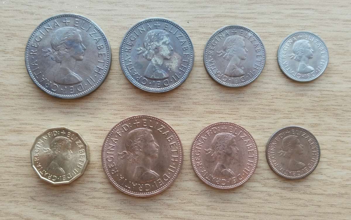 Great Britain Queen Elizabeth II Coin set.
