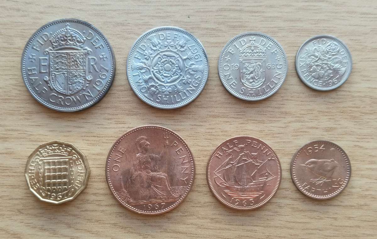 Great Britain Queen Elizabeth II Coin set.