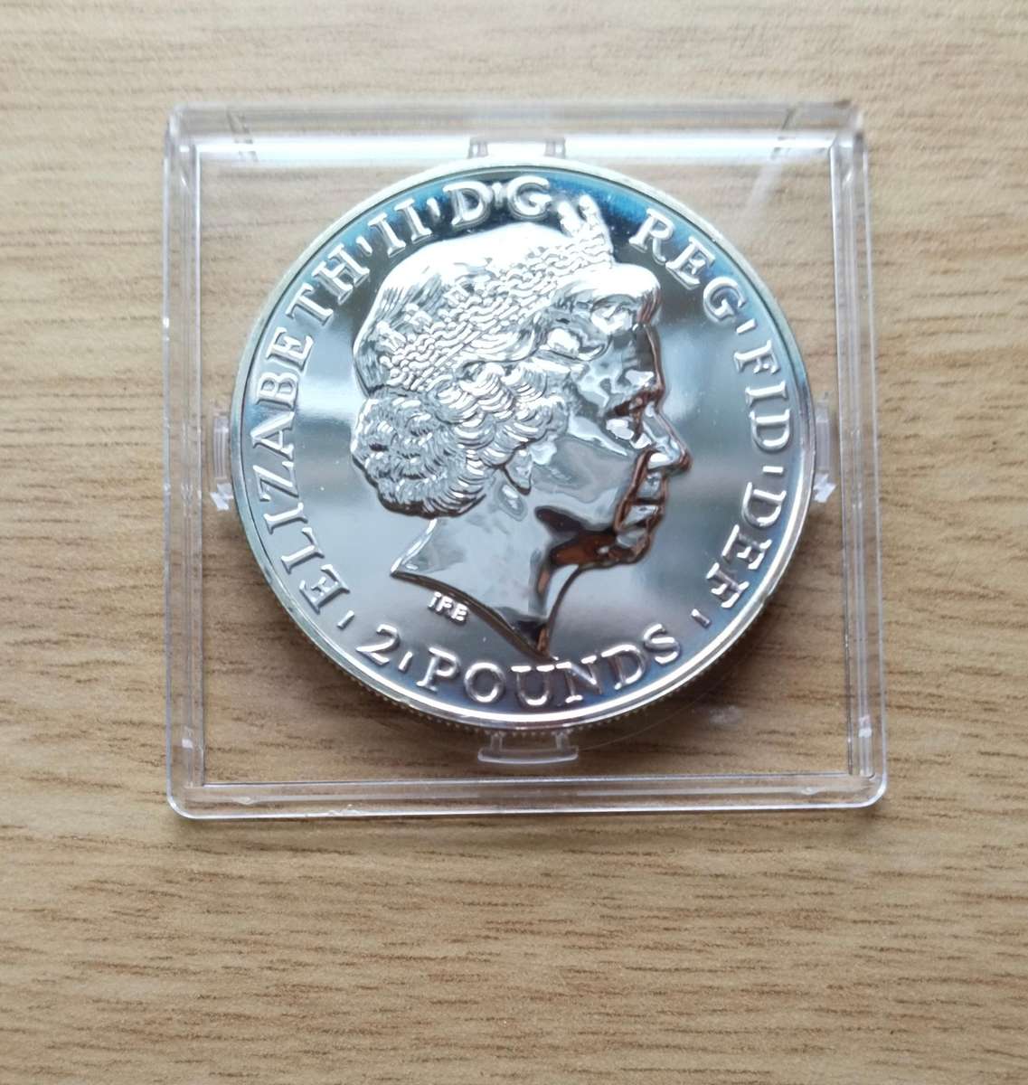 Great Britain 2011 Fine Silver One Oz Britannia