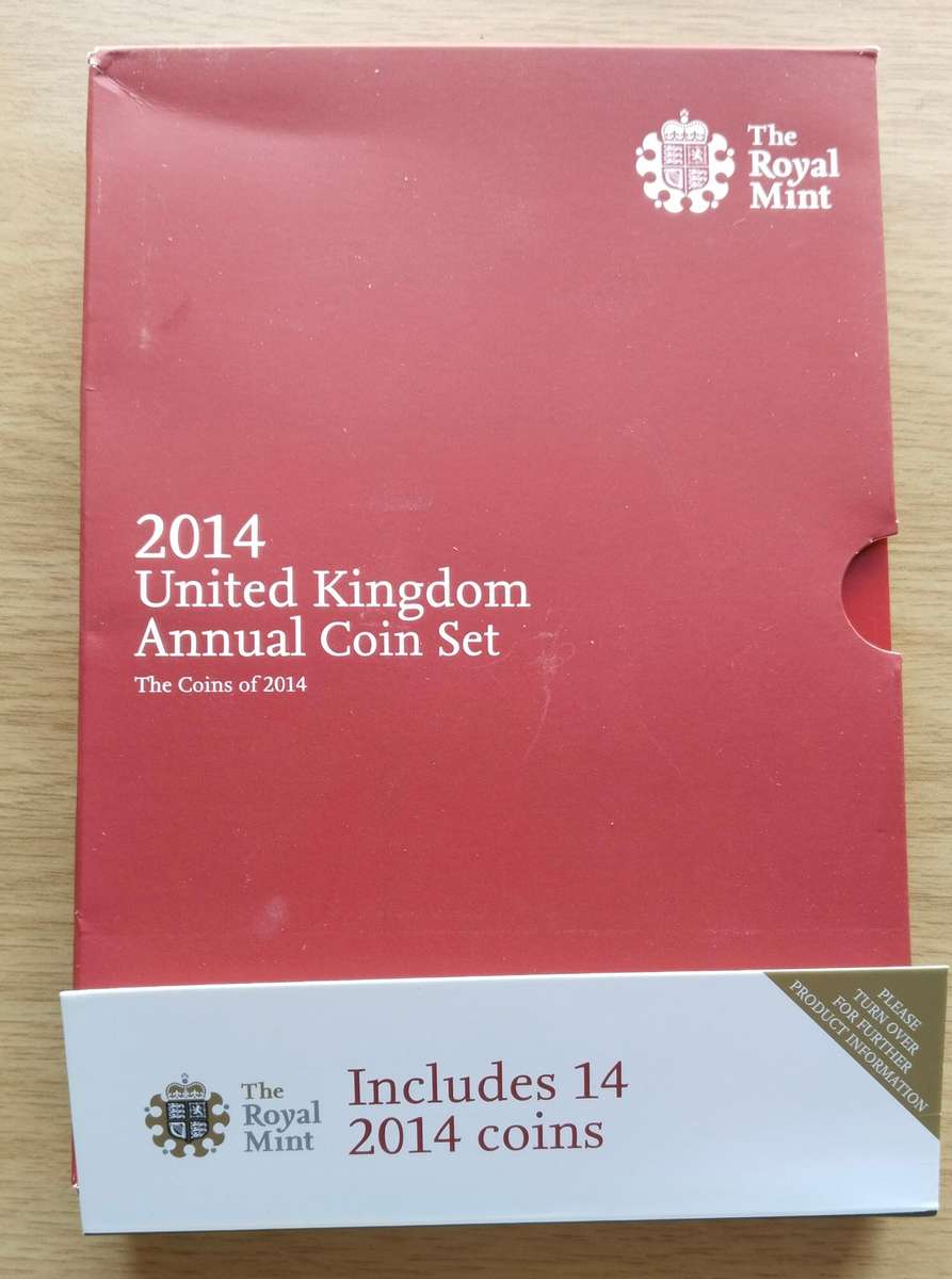 Great Britain 2014 UNC PROOF Coin set. Great Collection!!!