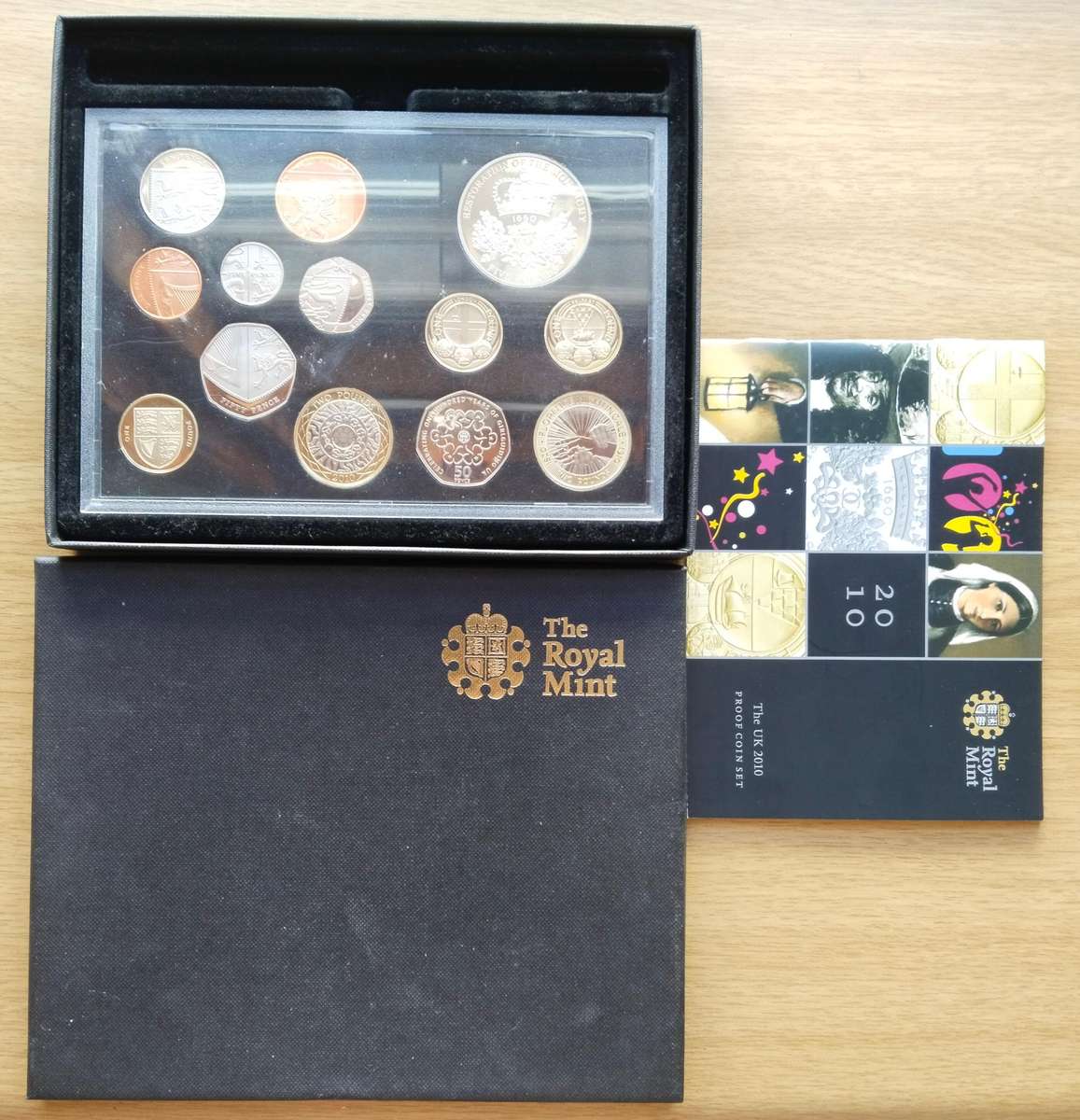Great Britain 2010 UNC PROOF Coin set. Great collection!!