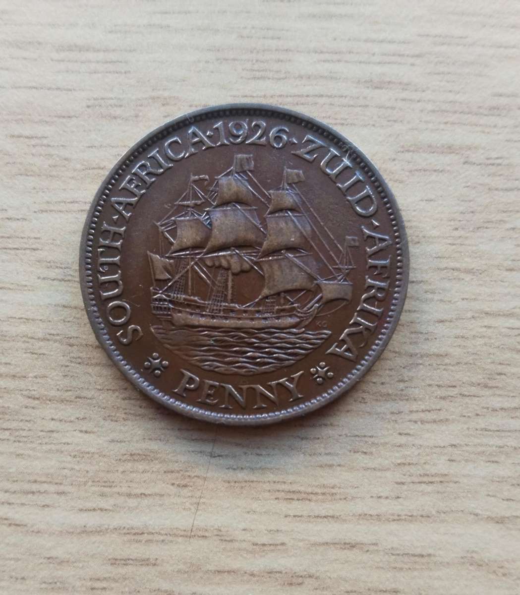 South Africa 1926 Penny. Nice coin!!