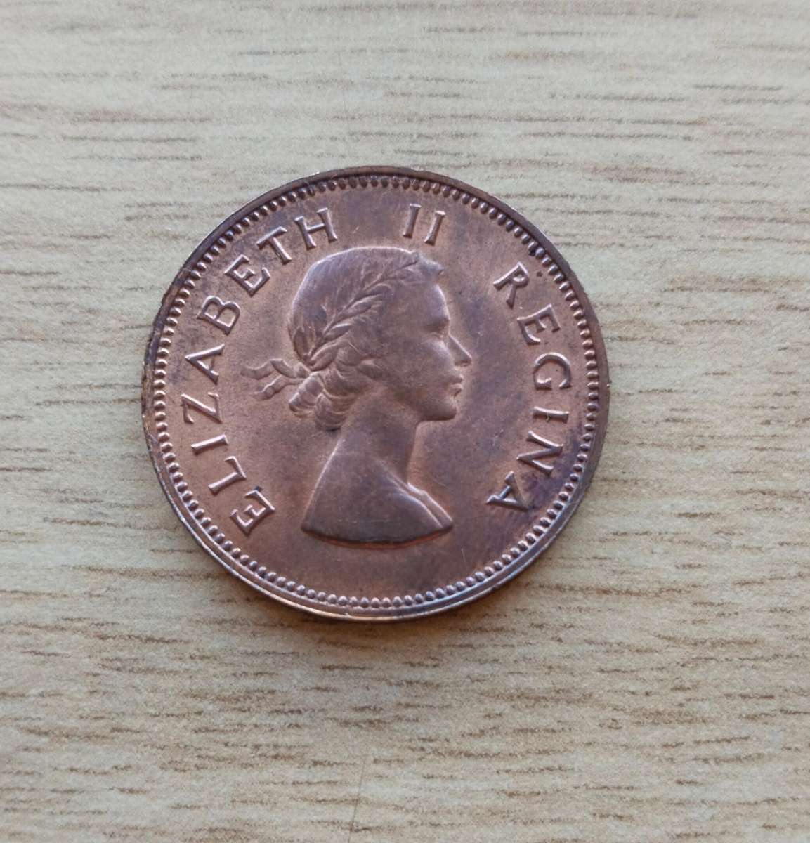 South Africa 1957 Half Penny. Great condition.