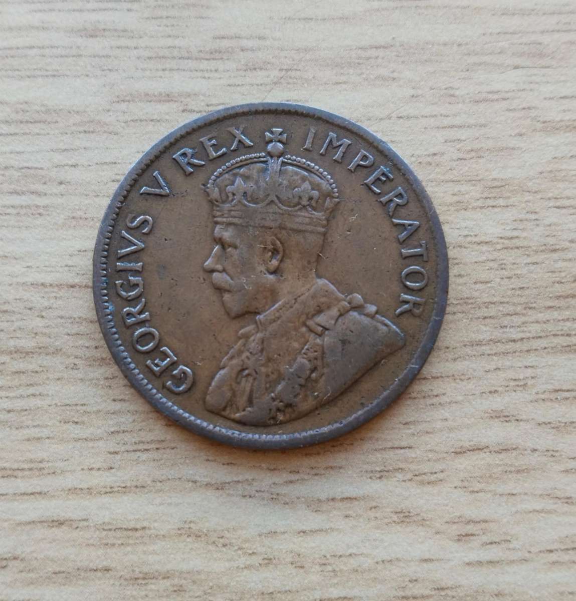 South Africa 1929 Penny.