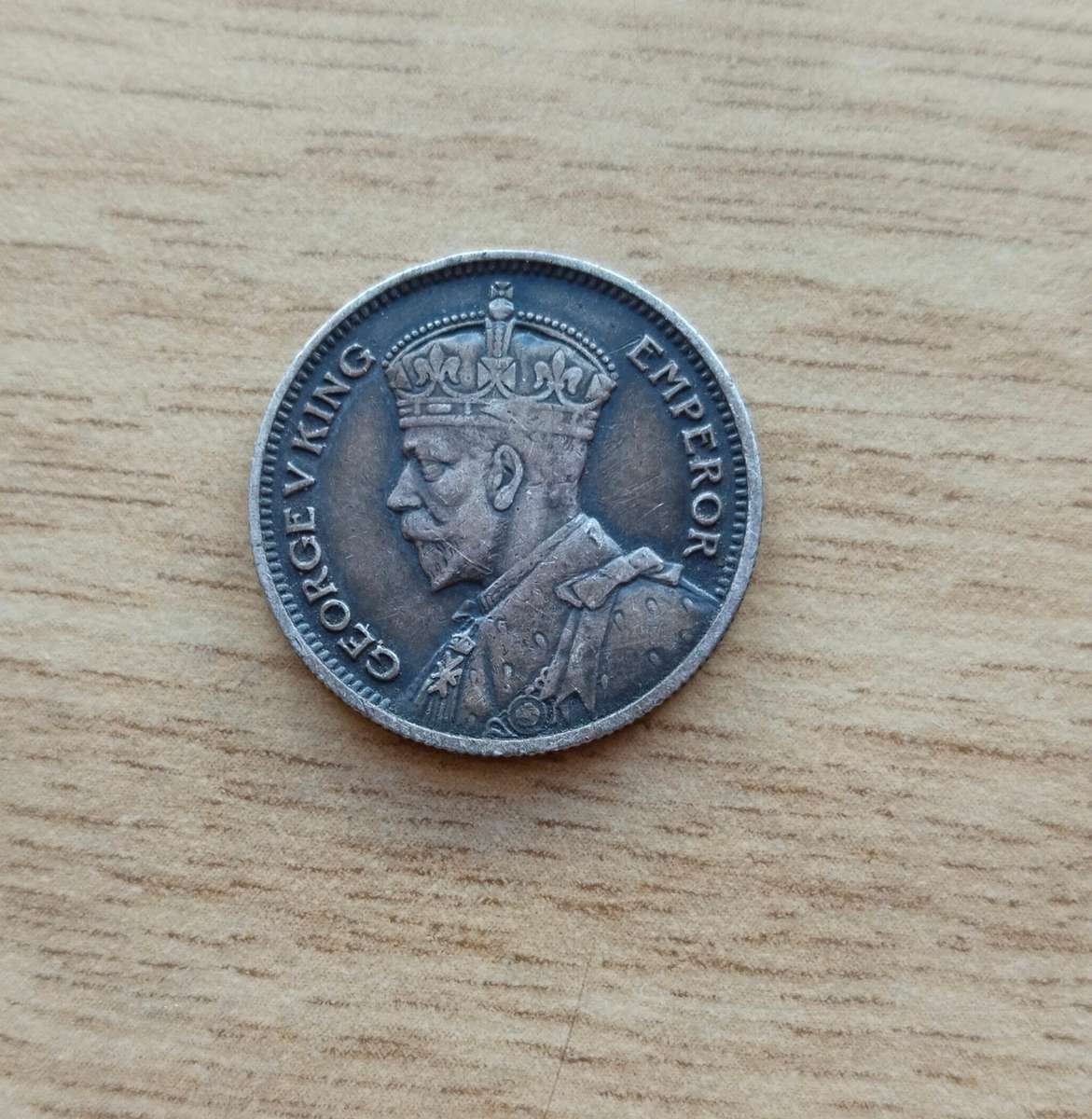 Southern Rhodesia 1932 Silver Sixpence.