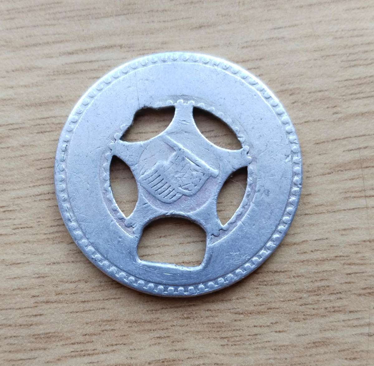 Vintage Antique old Good Luck Token.