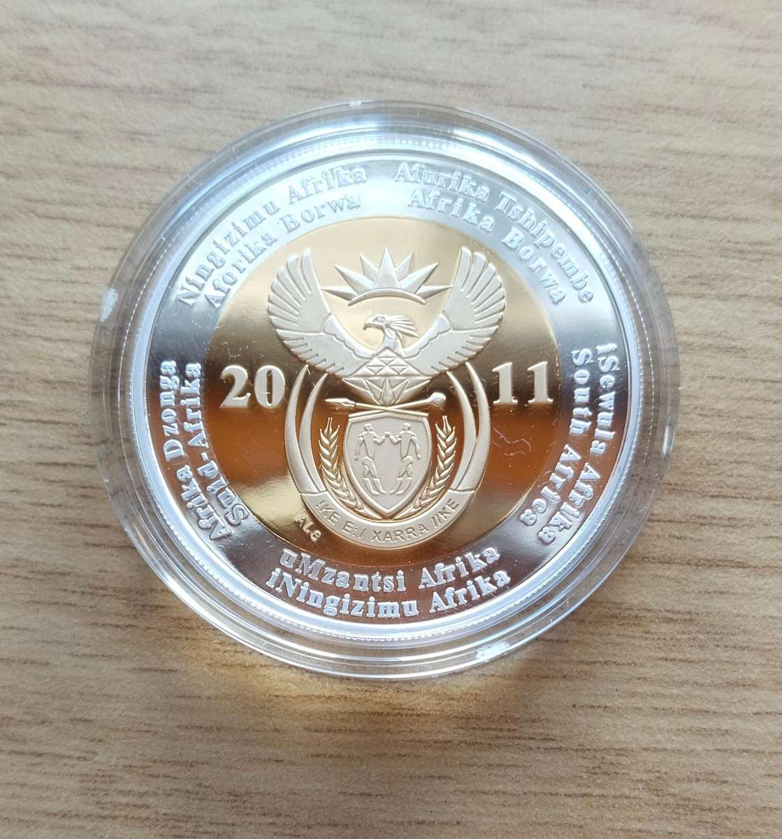 South Africa 2011 Silver Proof R5 Crown.