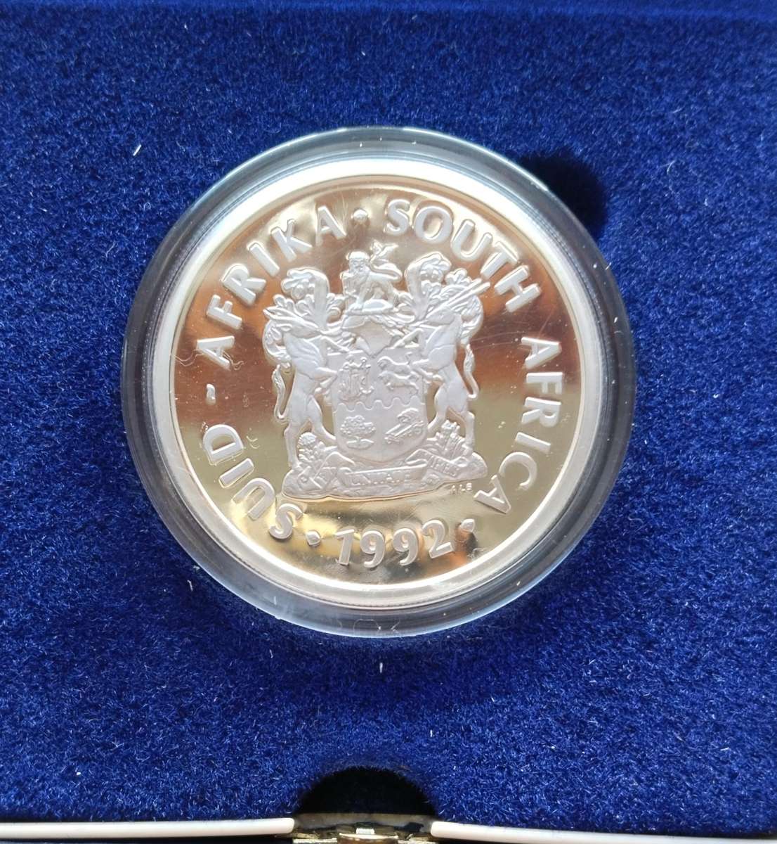South Africa 1992 Silver Proof Technology Two Rands.