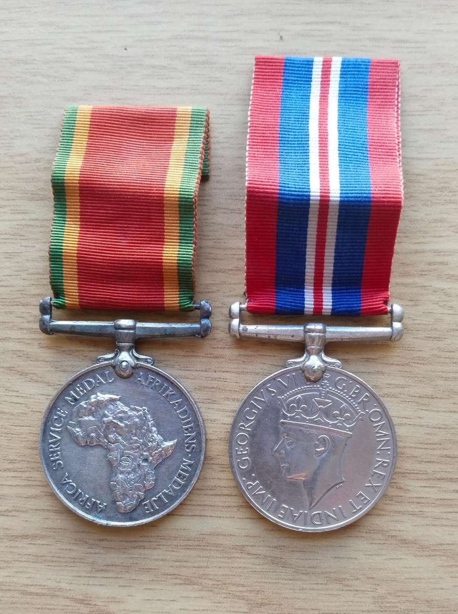 WW11 Group Medals Awarded to W66 532 I.E. GIBBON