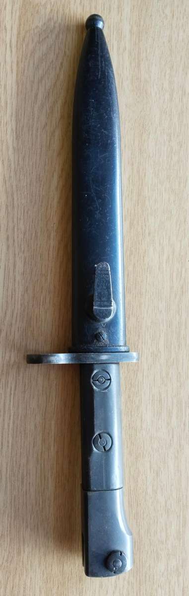 UZI Bayonet With Scabbard.
