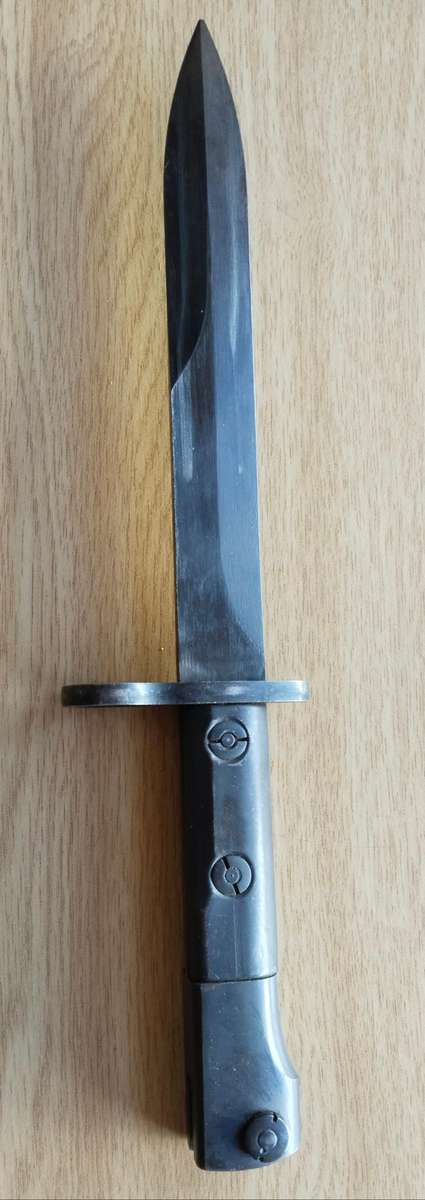 UZI Bayonet With Scabbard.