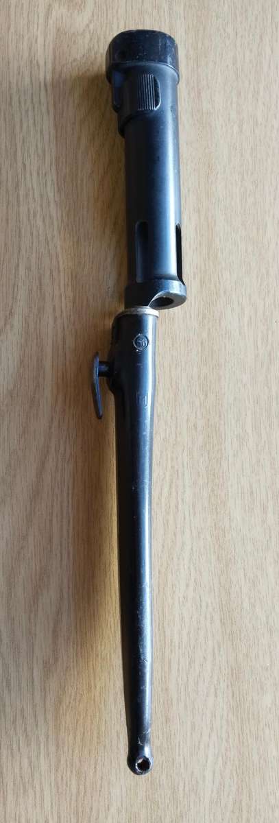 SANDF Old R1 Rifle Bayonet With Scabbard. No. 272134