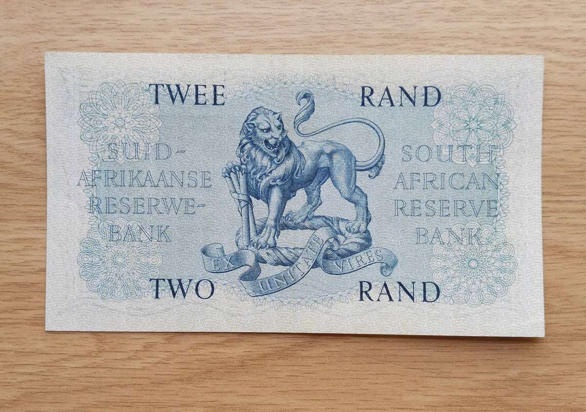 South Africa G. Rissik Great Condition Old R2 Bank Note. (777)