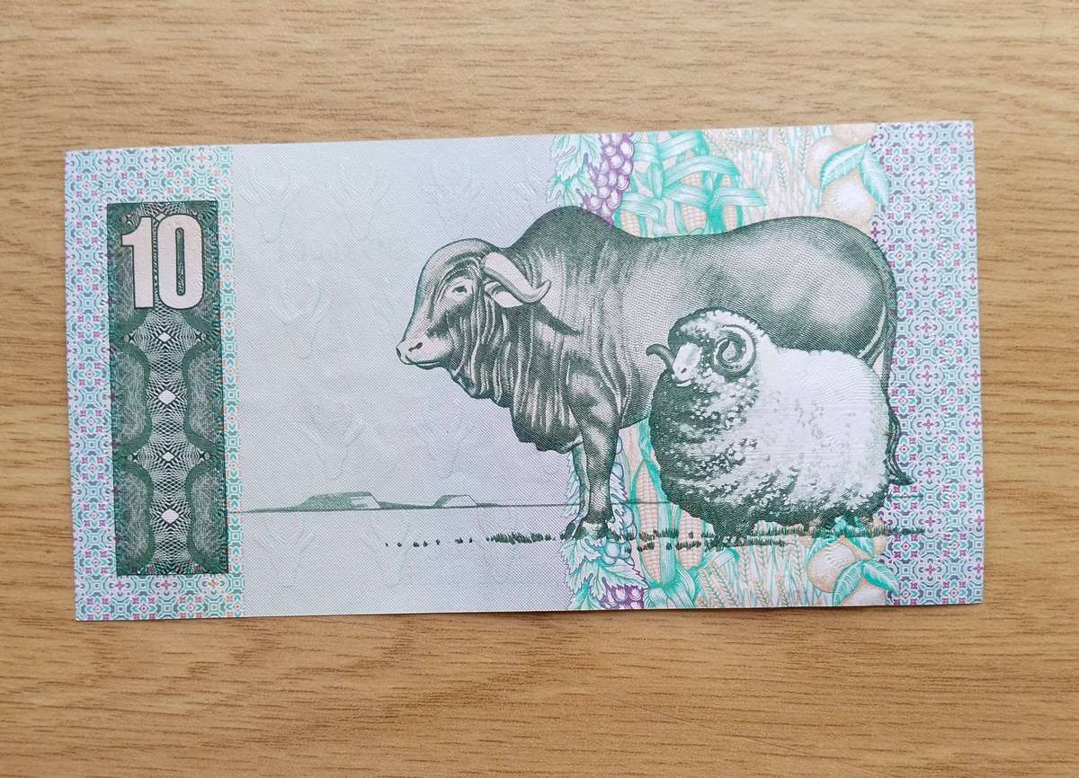 South African de Kock old R10 Bank Note. Great Condition. (045)