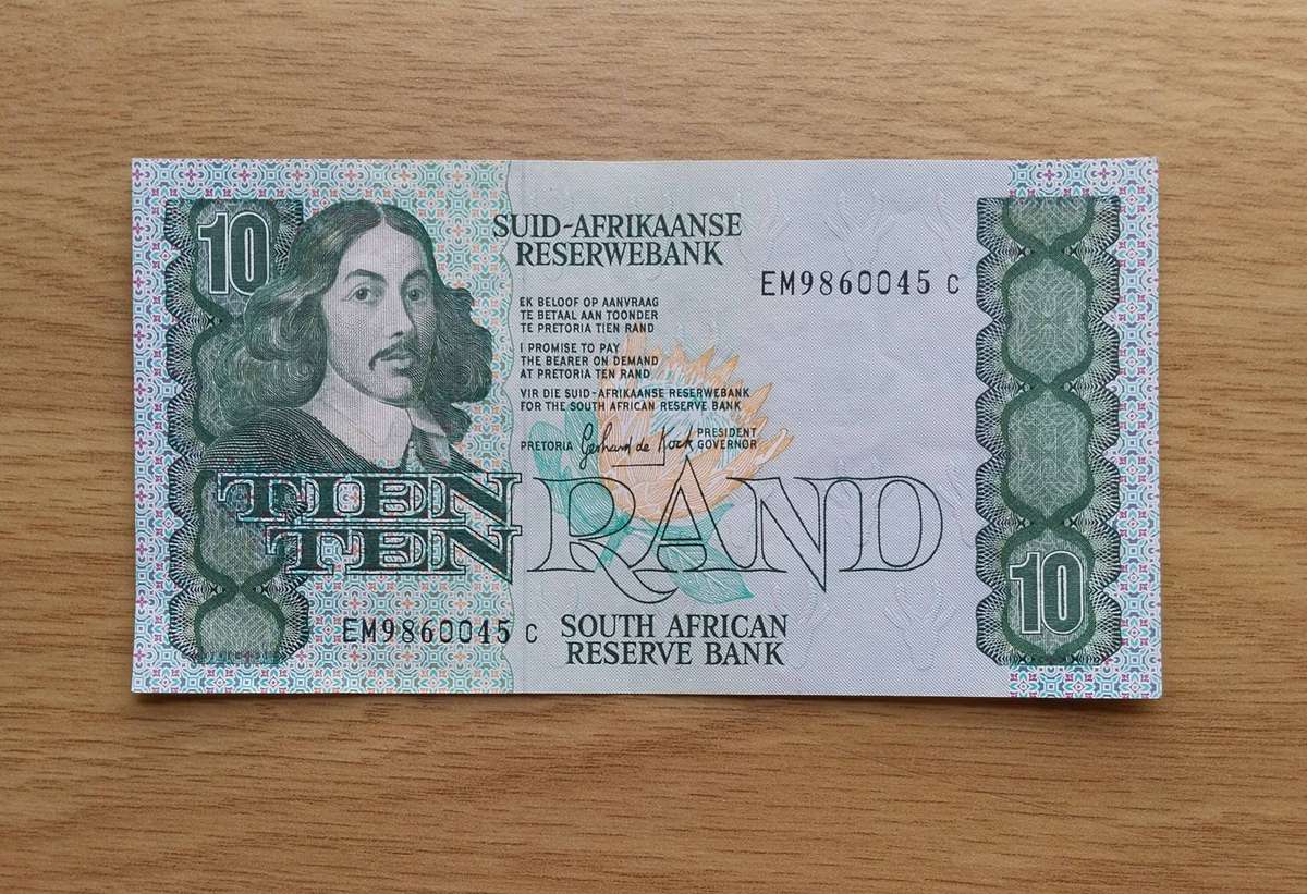 South African de Kock old R10 Bank Note. Great Condition. (045)