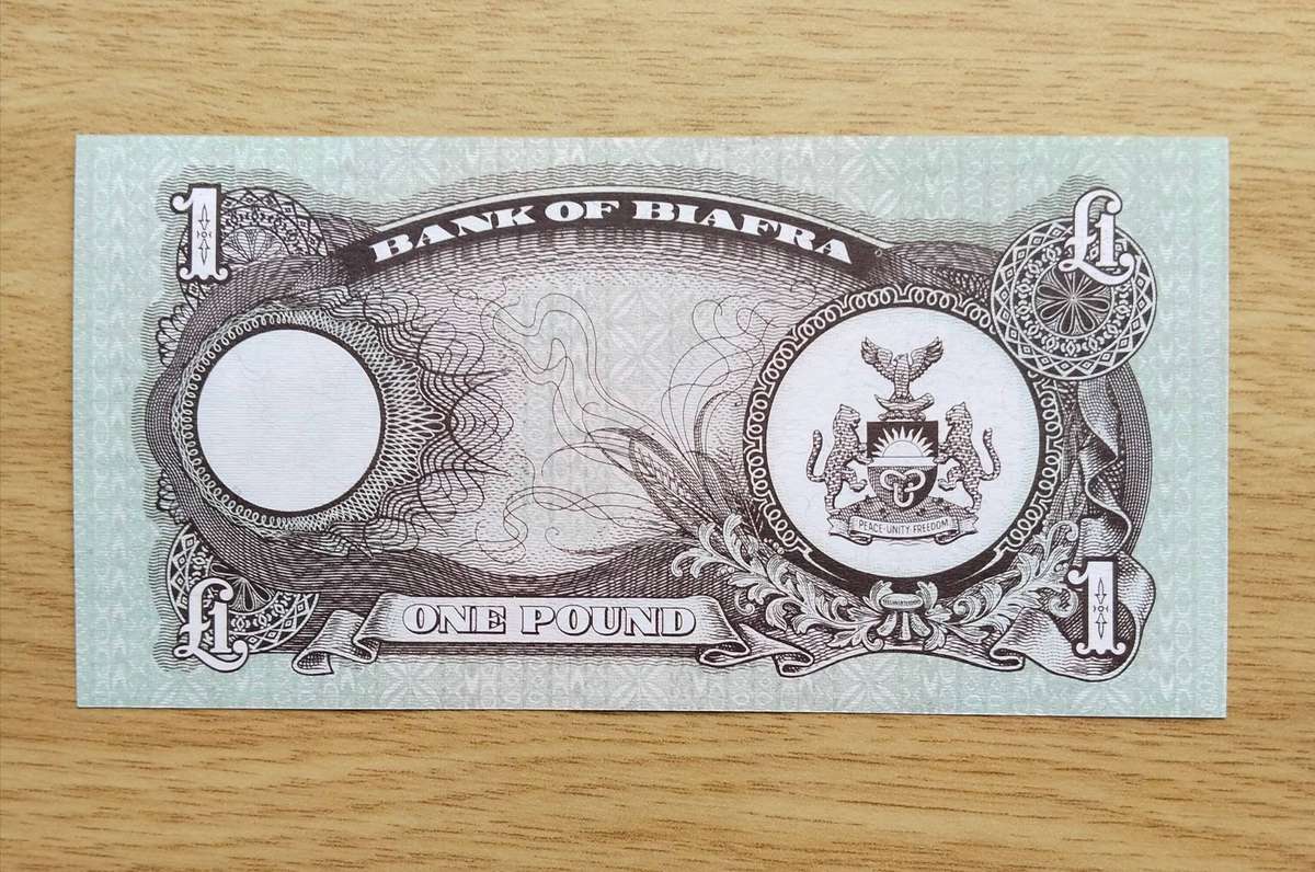 Bavaria 1969 Excellent Condition 1 Pound Bank Note.