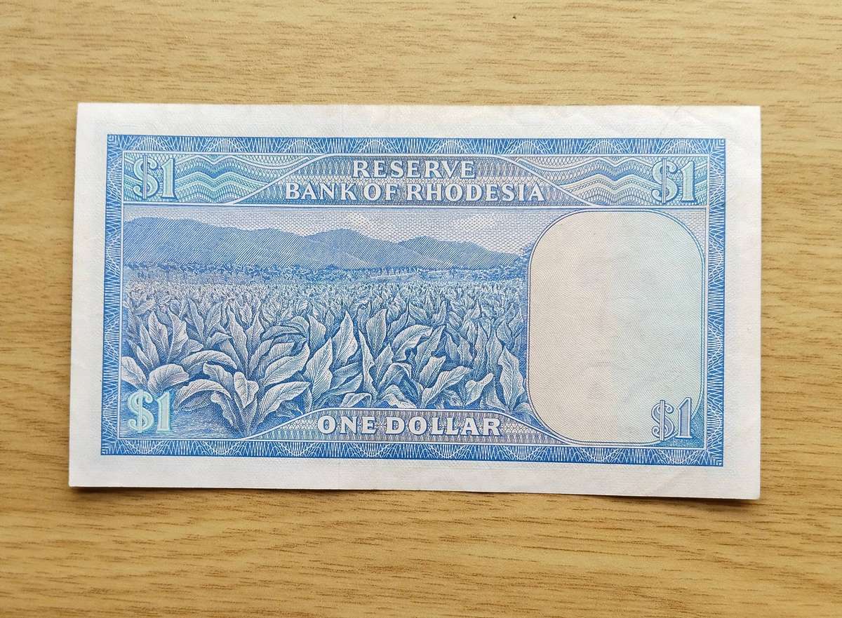 Rhodesia 14 February 1973 One Dollar Bank Note. Good Condition. (163)