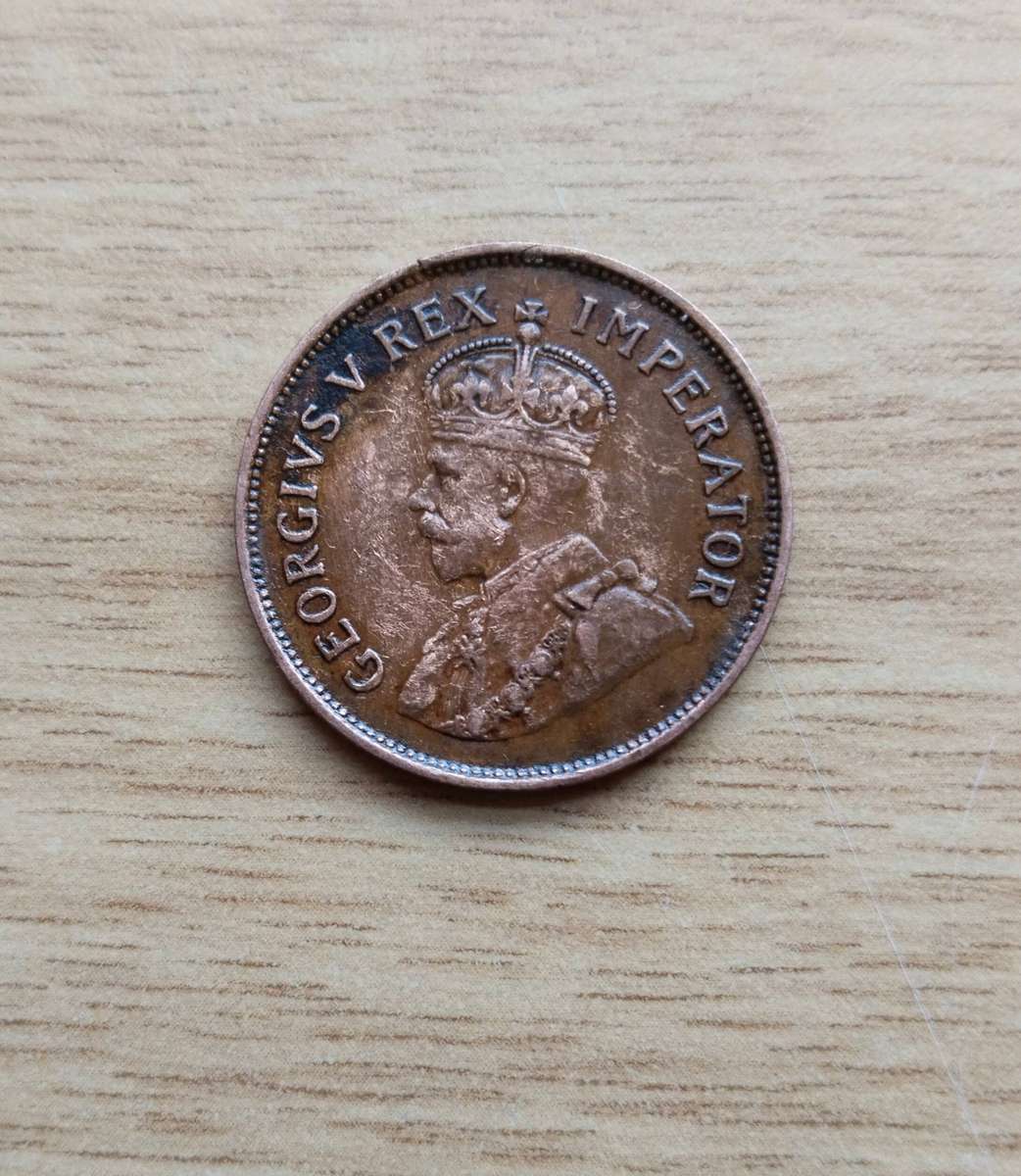 South African 1932 Half Penny.