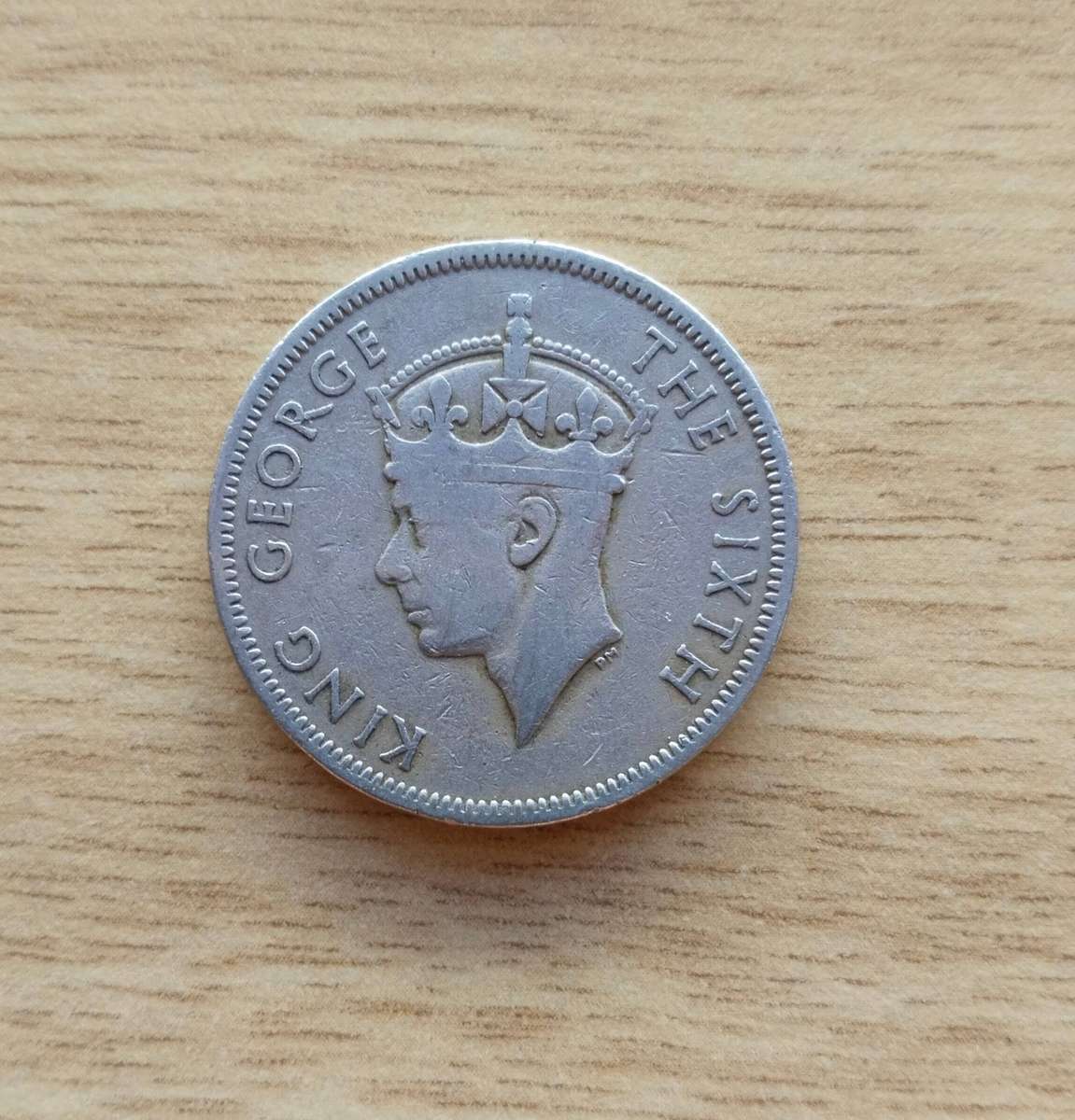 Southern Rhodesia 1952 Two Shillings.