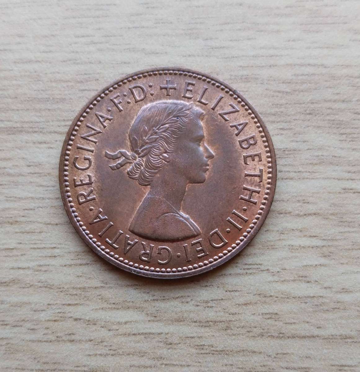 Great Britain 1967 Great Condition One Penny.