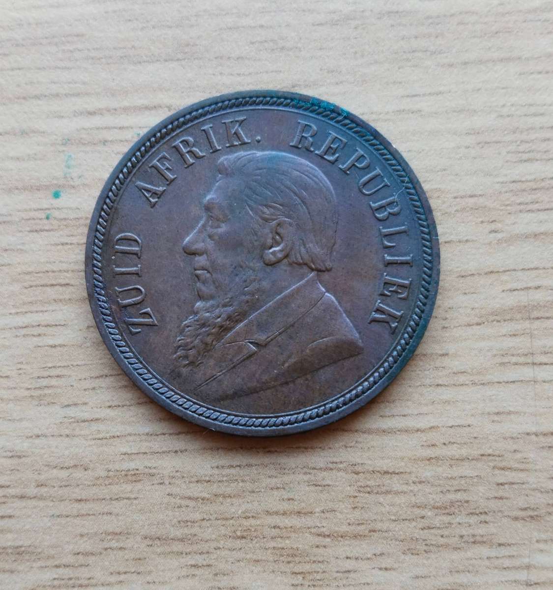 ZAR Paul Kruger 1898 Penny.