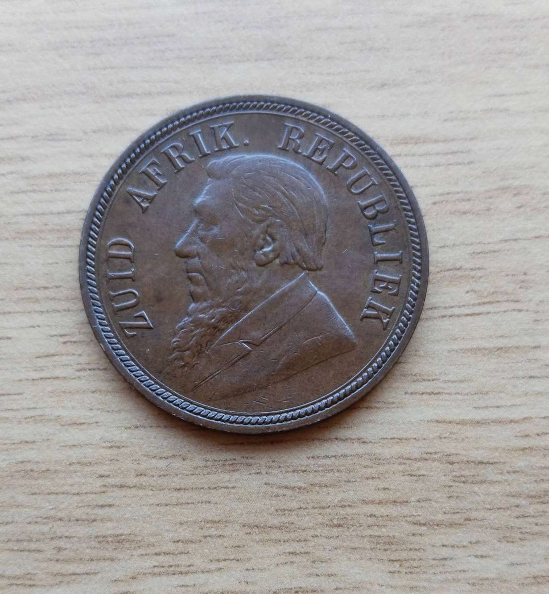 ZAR Paul Kruger 1898 Penny.