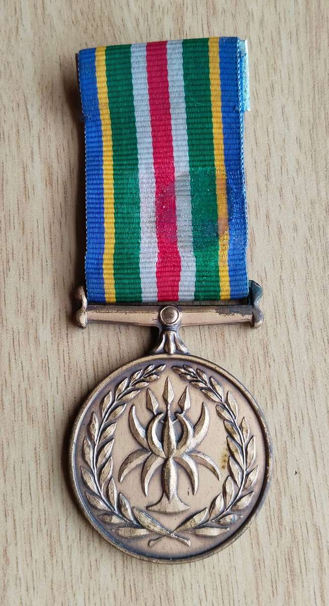 SANDF SA Police Service Medal Awarded to 120424