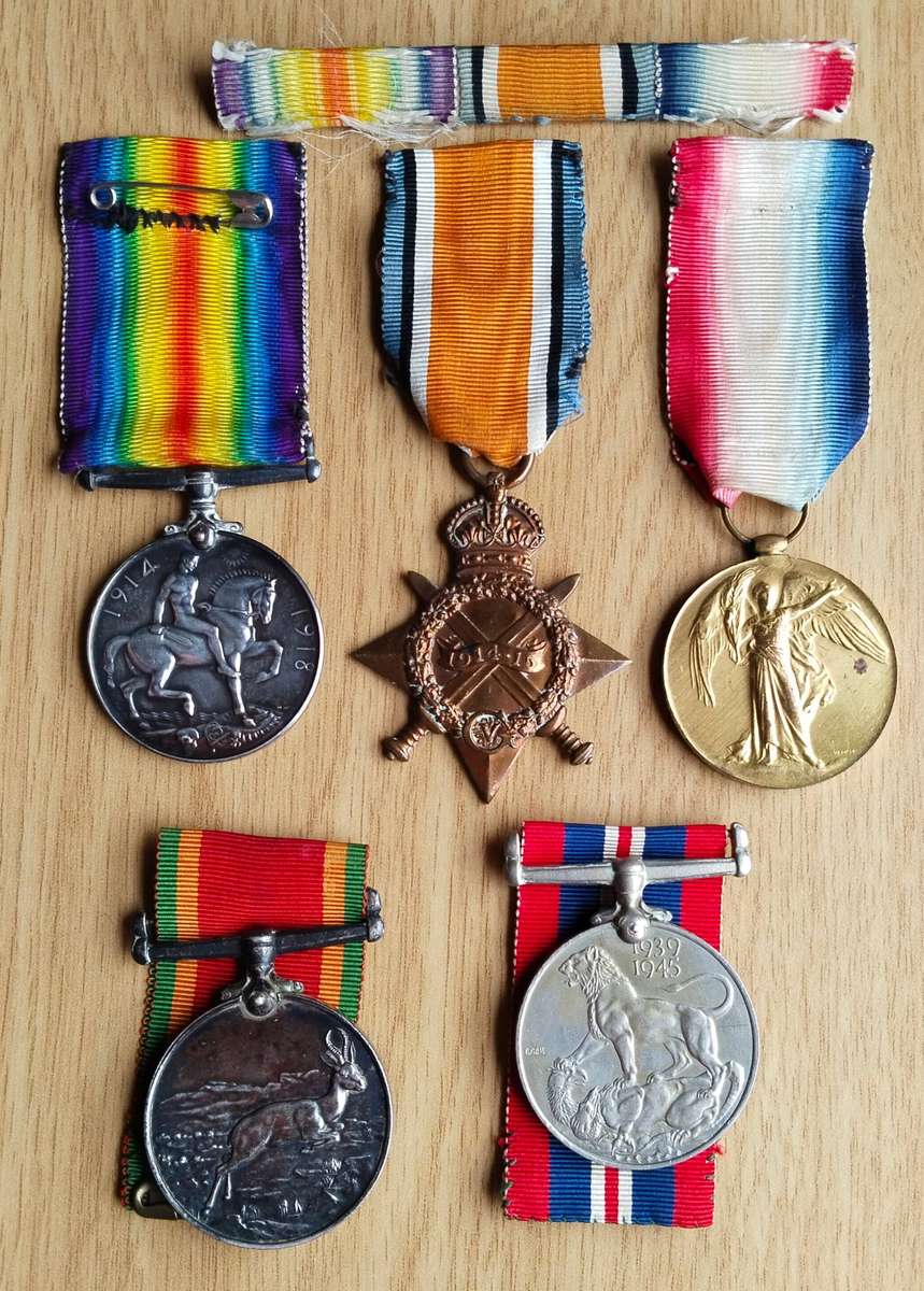 WW1 AND WW11 Group Medals Awarded