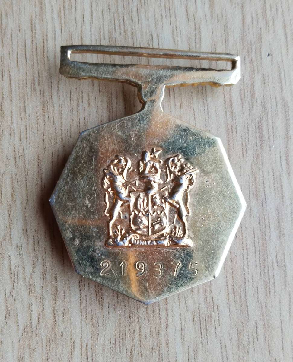 SANDF Pro Patria Medal Awarded to 219375