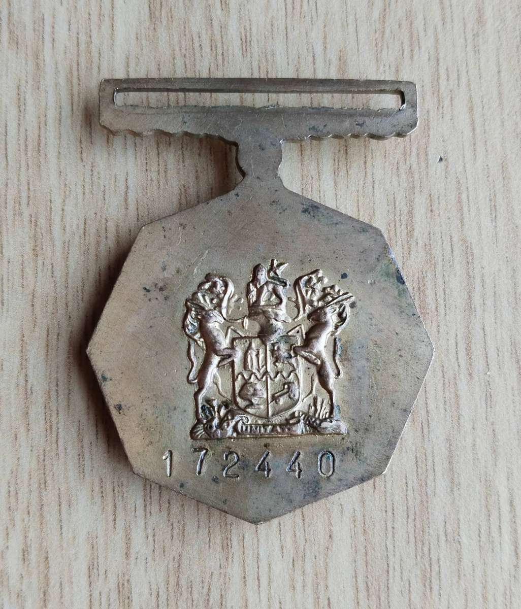 SANDF Pro Patria Medal Awarded to 172440