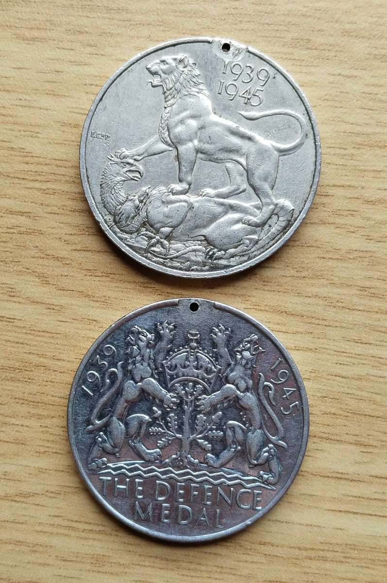 WW11 Collection of 2 Medals Awarded