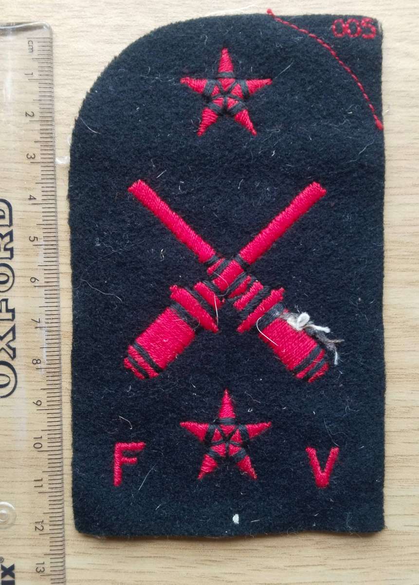 SANDF NAVY BADGE. WINTER DRESS.