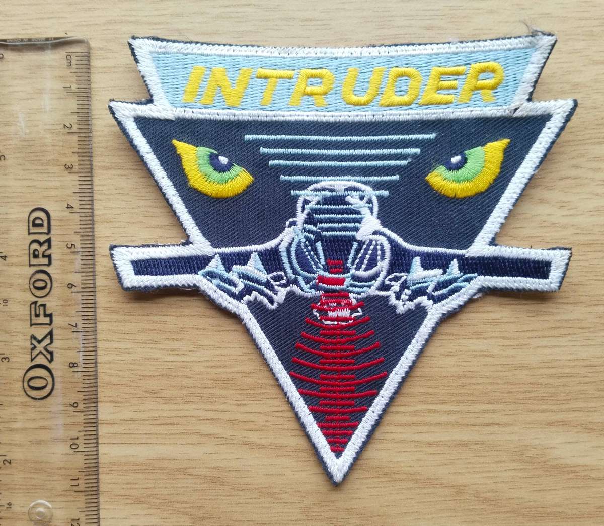 America Intruder A-6 Aircraft Patch. Worn By Members Of VA-123 and VA127 Squadrons.