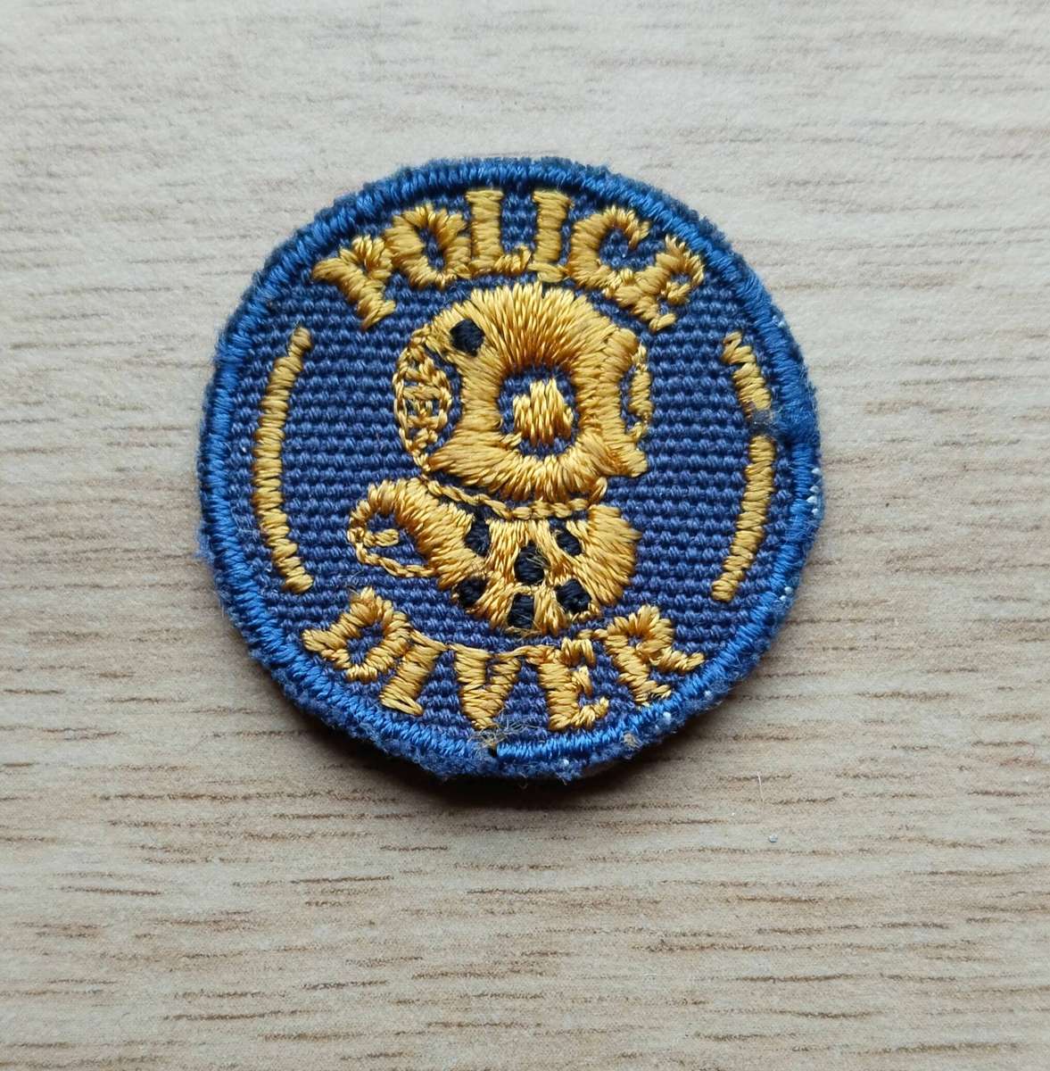 South Africa Police Diver Instructor Felt Patch.